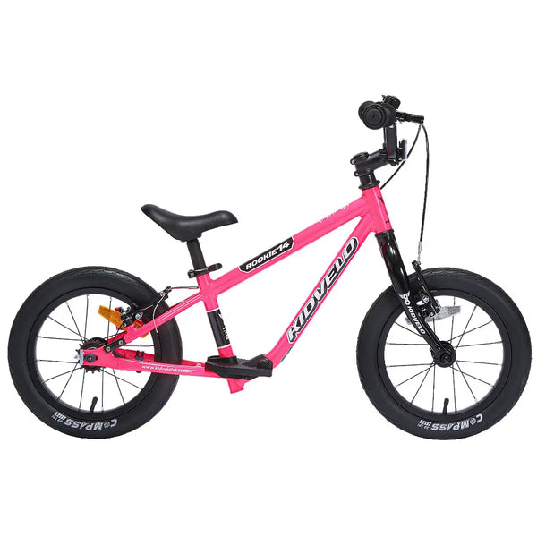 Kidvelo Rookie 14" Convertible Balance Bike (Pink)
