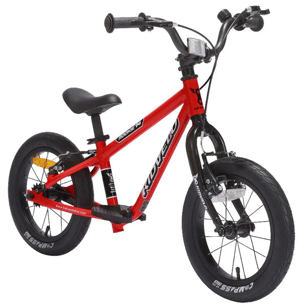 Kidvelo Rookie 14" Convertible Balance Bike (Red)