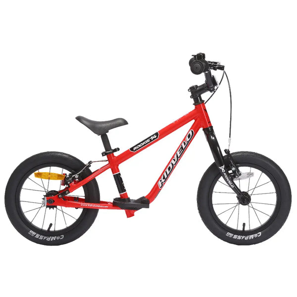 Kidvelo Rookie 14" Convertible Balance Bike (Red)