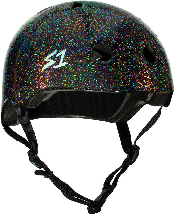 S-One Helmet - Mega Lifer (Gloss Black Glitter)
