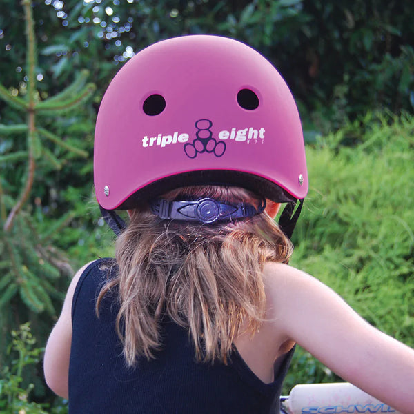 TRIPLE 8 LIL 8 CERTIFIED YOUTH HELMET NEON GREEN GLOSS