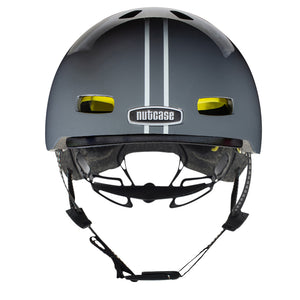 Nutcase Helmet - Street (Suit and Tie Stripe Reflective)