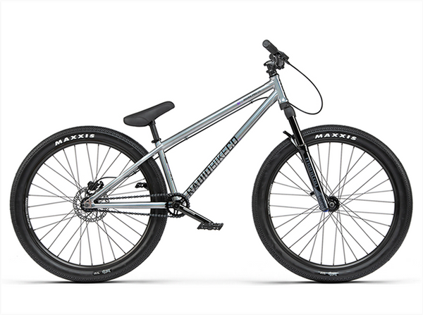 Radio Asura Pro 26" Dirt Jumper (Silver)
