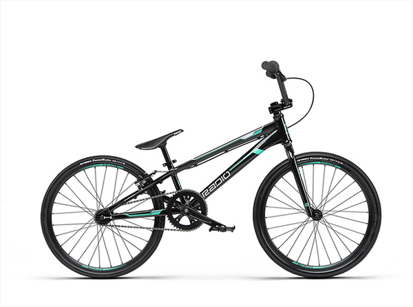 Radio Raceline Xenon Expert 20" BMX Race Bike (Black/Teal)