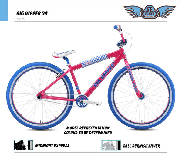 SE Bikes Big Ripper 29" - Pre Order for Late September 2026 Delivery
