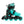 SFR Plasma Inline Skates Black Green