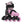 SFR Plasma Inline Skates Black Pink