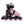 SFR Plasma Inline Skates Black Pink