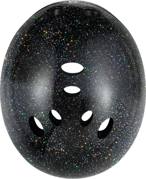 TRIPLE 8 THE CERTIFIED HELMET SS BLACK GLITTER