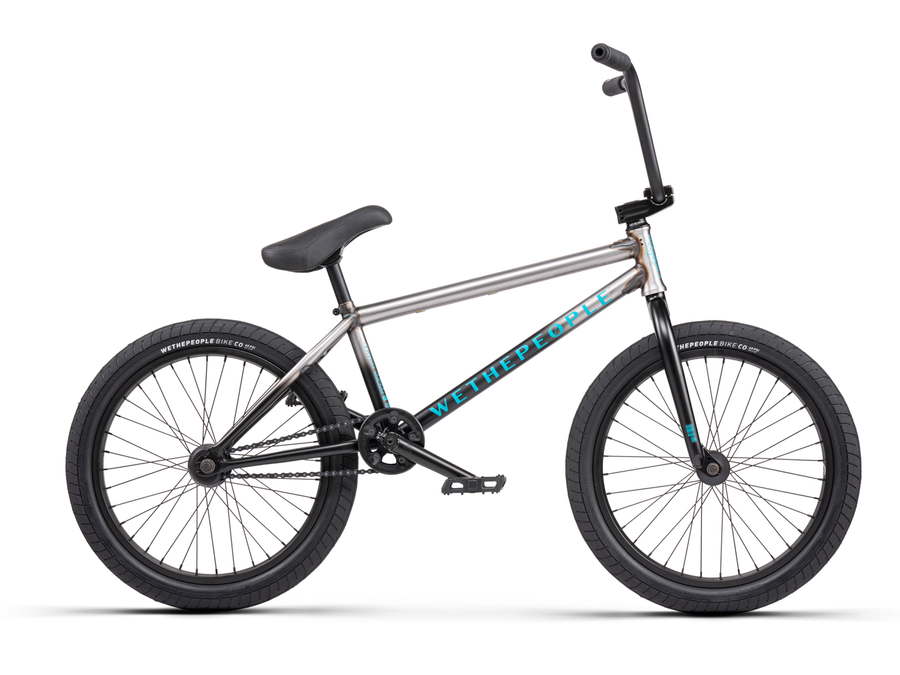 WeThePeople Justice 20" BMX (Matt Black/Raw Fade)