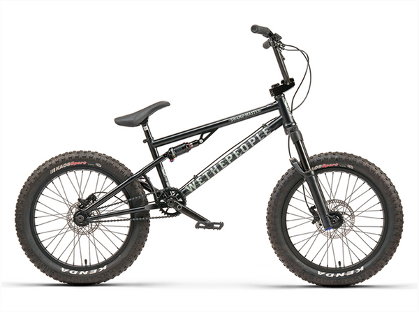WeThePeople The Swampmaster 20" BMX Bike (Matt Black)