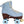 CHAYA MELROSE ELITE ANGEL BLUE ROLLER SKATES