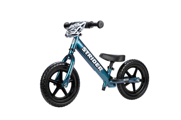 Strider 12 Pro Balance Bike (Metallic Aqua)