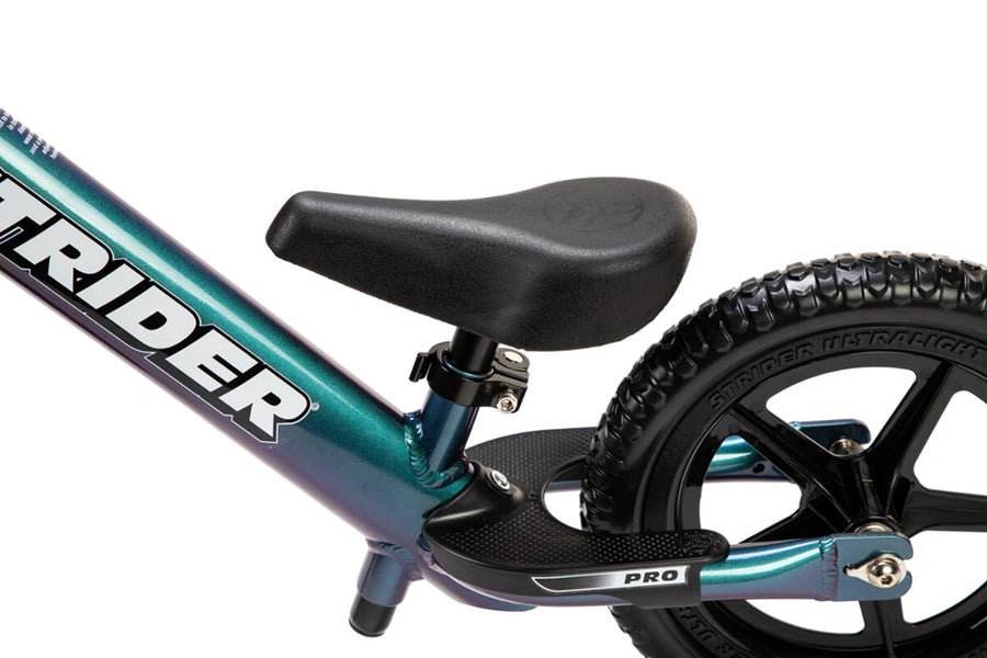 Strider 12 Pro Balance Bike (Metallic Aqua)