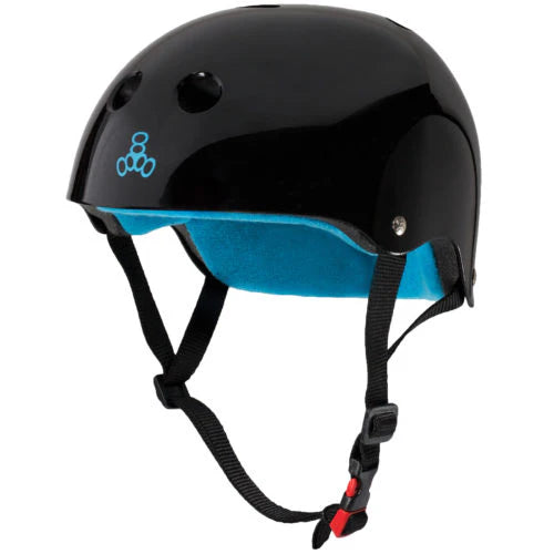 Triple 8 Certified Helmet SS Black Gloss