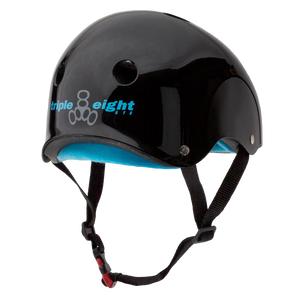 Triple 8 Certified Helmet SS Black Gloss