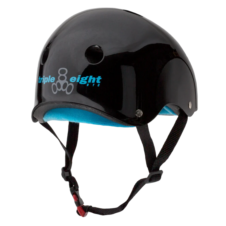 Triple 8 Certified Helmet SS Black Gloss