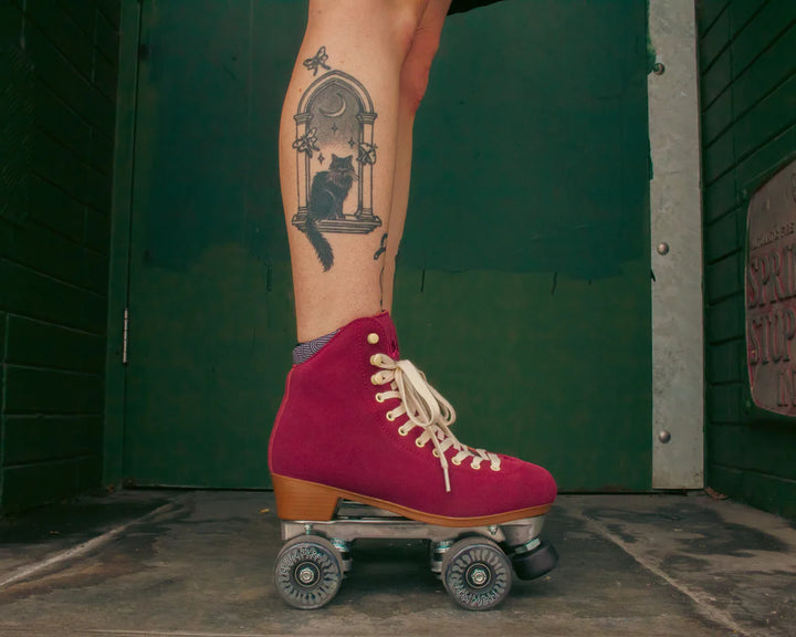 WANDERER Chuffed Skates - NEW BURGUNDY