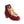 Chuffed Skates burgundy roller skates boot only