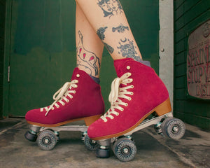 WANDERER Chuffed Skates - NEW BURGUNDY