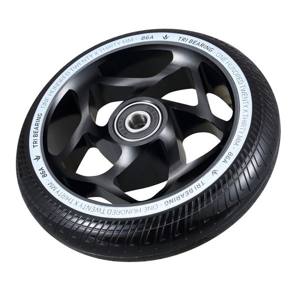 Envy Tri Bearing Wheel - 120x30mm - Black/Black