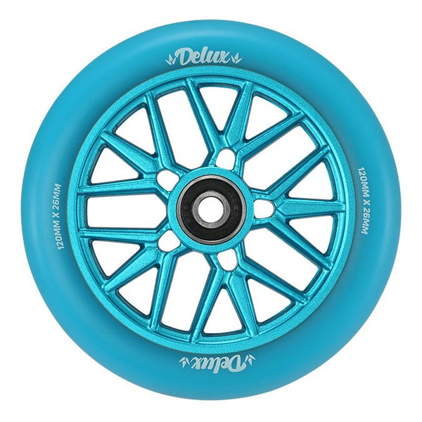 Envy Delux 120mm Wheel - Blue/Blue
