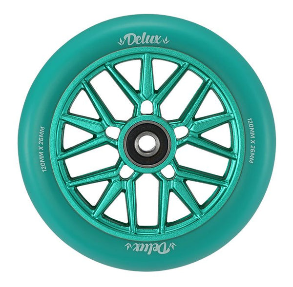 Envy Delux 120mm Wheel - Teal/Teal