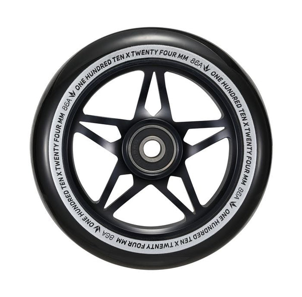 Envy 110mm S3 Wheel - Black/Black