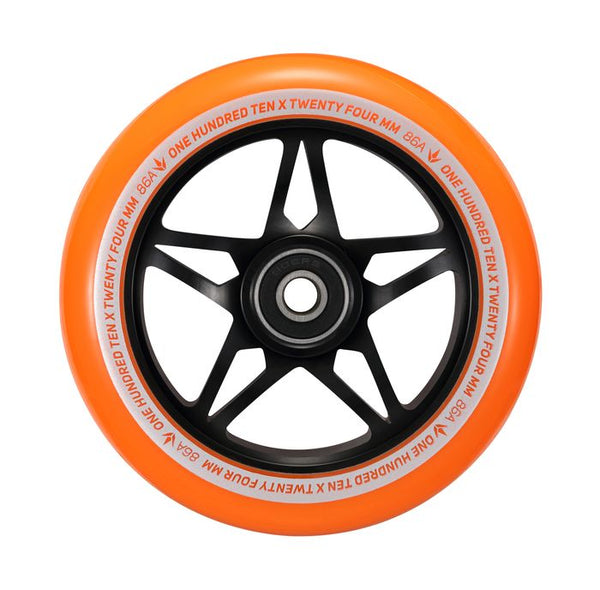 Envy 110mm S3 Wheel - Black/Orange