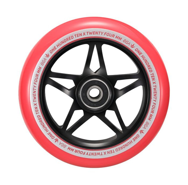 Envy 110mm S3 Wheel - Black/Red