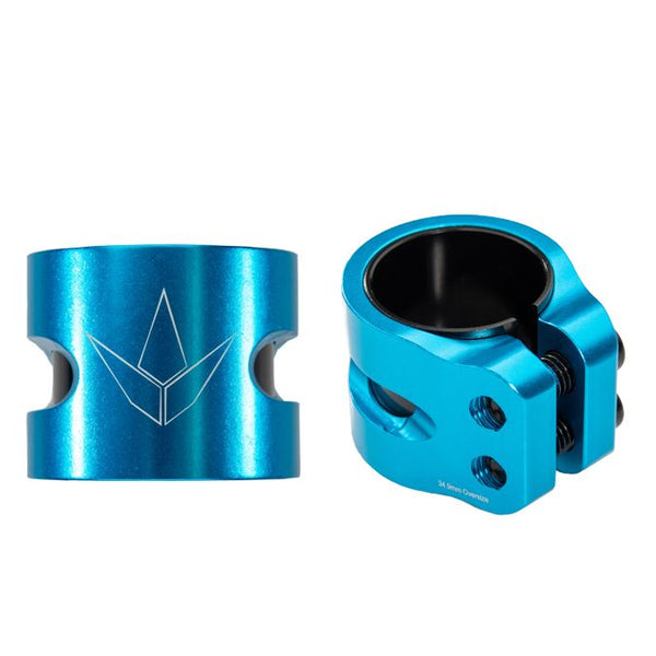 Envy Oversized 2 Bolt Clamp - Teal