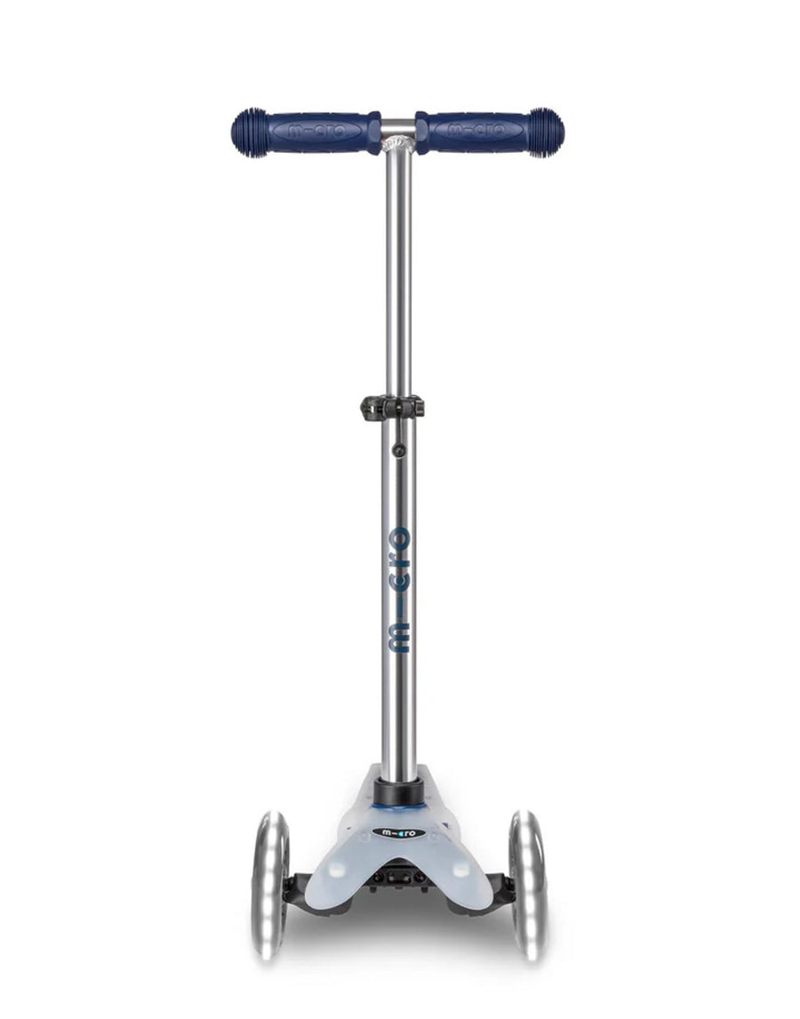 Mini Micro Deluxe Flux LED 3 Wheel Scooter (blue)