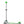 Mini Micro Deluxe Flux LED 3 Wheel Scooter (green)