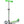 Mini Micro Deluxe Flux LED 3 Wheel Scooter (green)