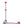 Mini Micro Deluxe Flux LED 3 Wheel Scooter (pink)