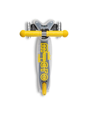 Mini Micro Deluxe Flux LED 3 Wheel Scooter (yellow)