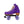Moxi Lolly Skate Taffy Purple (w Nylon Thrust)