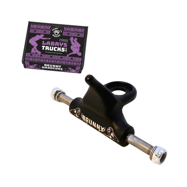 Brunny Hardcore  Labrys Trucks Titanium Black