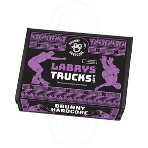Brunny Hardcore  Labrys Trucks Titanium Black