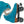 Moxi Lolly Skate Pool Blue (w Nylon Thrust)