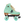 Moxi Lolly Skate Floss Teal (w Nylon Thrust)