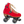 Moxi Lolly Skate Poppy Red (w Nylon Thrust)