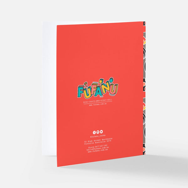 Fufanu Greeting Card - Mushies