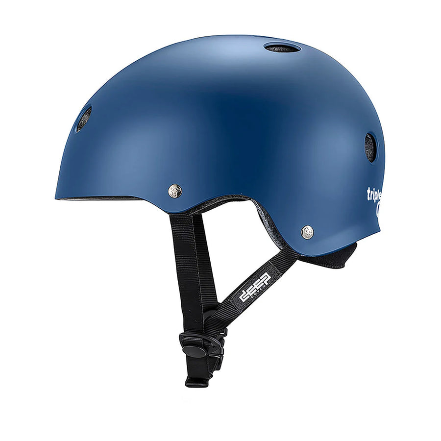 Triple 8 Deep Cover Helmet Navy Matte