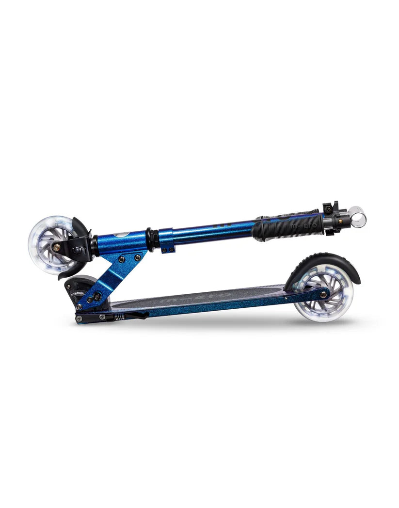 Micro Sprite Light Up Pearl Kids Scooter (Purple/Blue)