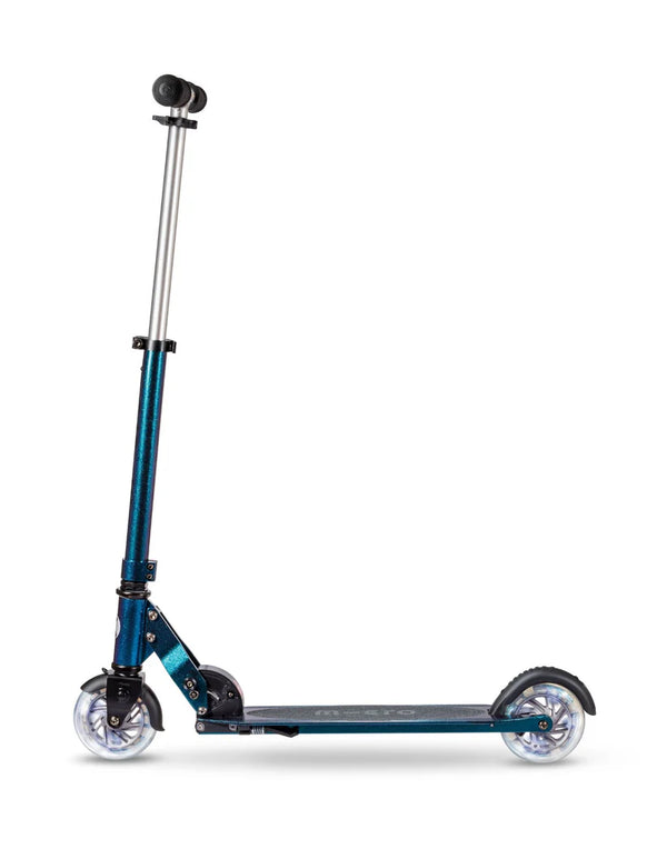 Micro Sprite Light Up Pearl Kids Scooter (Purple/Green)