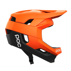 POC Otocon Race MIPS Fullface Helmet (Matt Fluorescent Orange AVIP/Uranium Black)