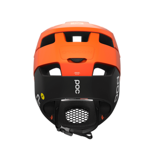 POC Otocon Race MIPS Fullface Helmet (Matt Fluorescent Orange AVIP/Uranium Black)