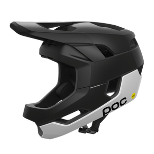 POC Otocon Race MIPS Fullface Helmet (Matt Uranium Black/Hydrogen White)