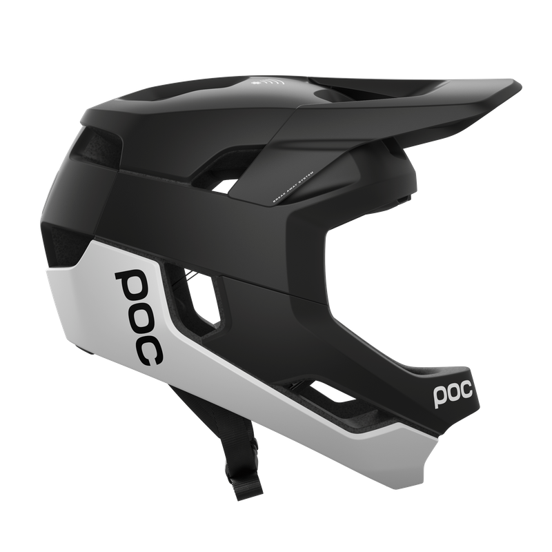 POC Otocon Race MIPS Fullface Helmet (Matt Uranium Black/Hydrogen White)